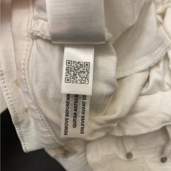 Madewell The Perfect Vintage Jean in white size 26 high rise skinny fall - Picture 12 of 15